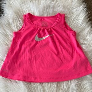 Nike Kids Bright Pink Tank Top